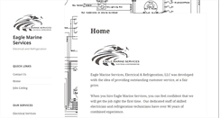 Desktop Screenshot of eagle-marine.net